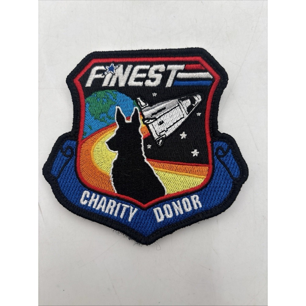 G.I. Joe Cosplay Finest patch Charity Donor Hook And Loop